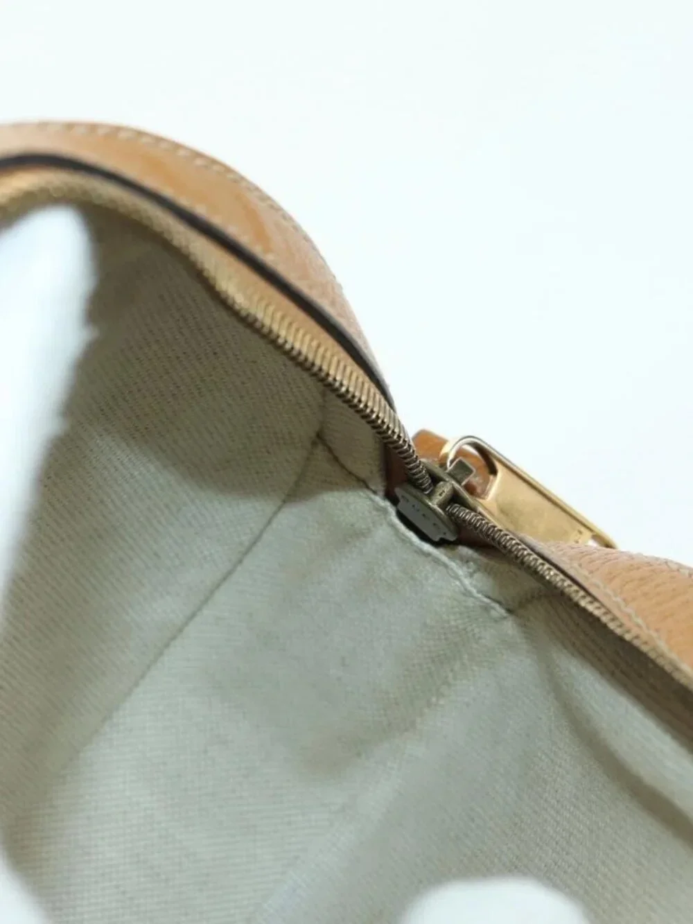 GUCCI Micro GG Supreme Disney Collaboration Bag PVC Beige 603938 Auth YKZ1311M